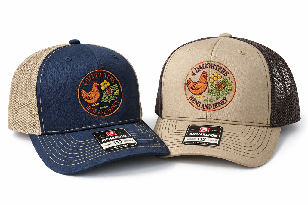 4 Daughters Hens and Honey Trucker Hat